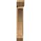 Ekena Millwork Thorton Slat Smooth Bracket w/ Offset Brace, Western Red Cedar, 7 1/2"W x 32"D x 44"H BKT0806X32X44THR06SWR - alternate 3